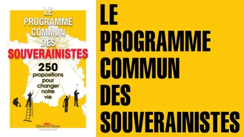 Programme commun des souverainistes